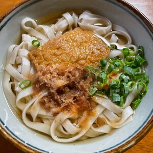 きつねうどんの揚げ